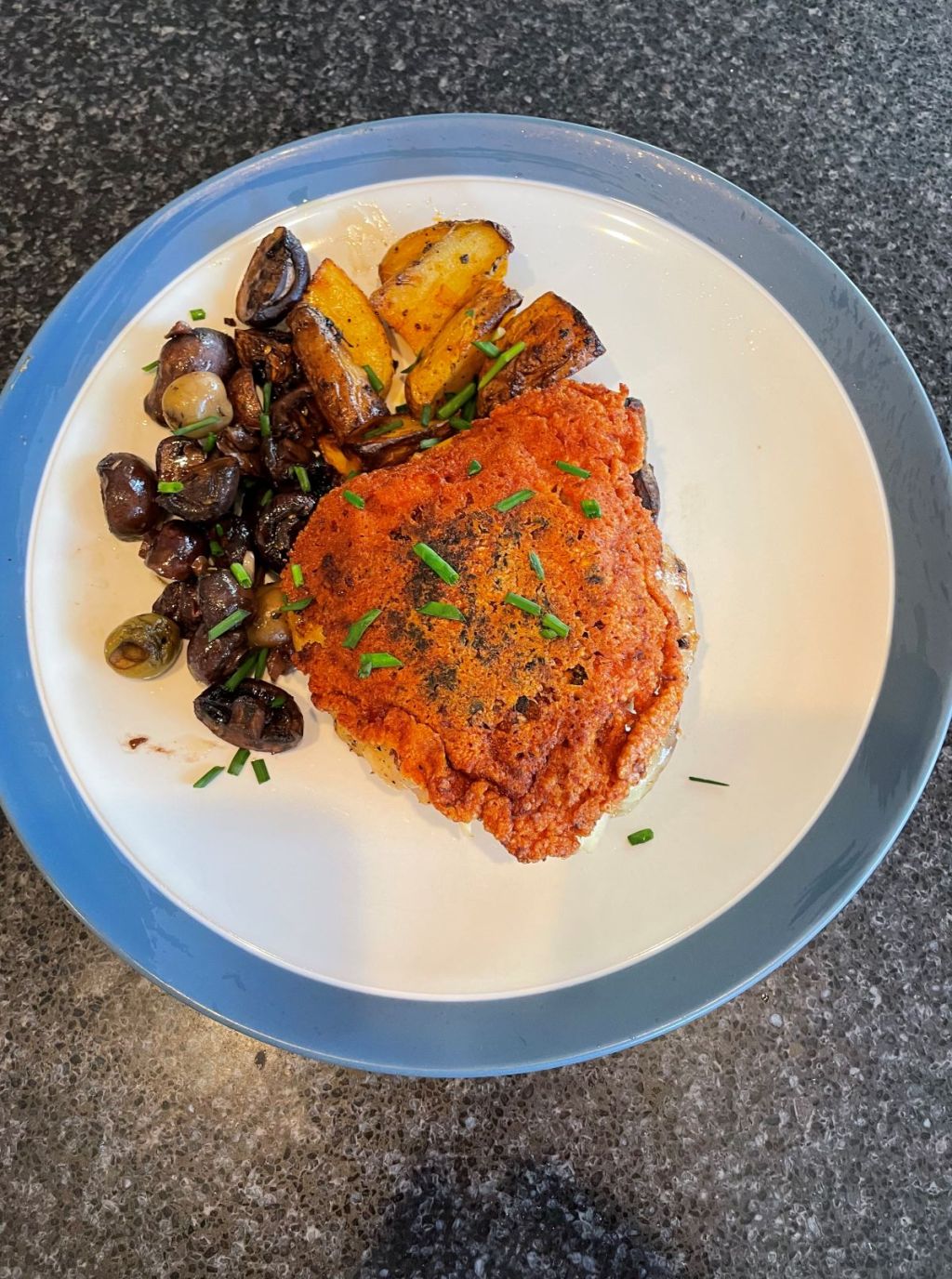 LarryLand Cheese-Crusted Chicken